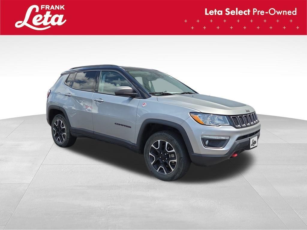 used 2021 Jeep Compass car, priced at $16,500