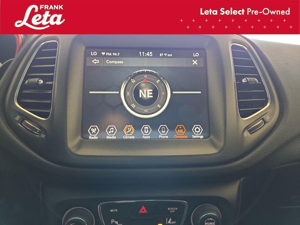 used 2021 Jeep Compass car, priced at $16,500