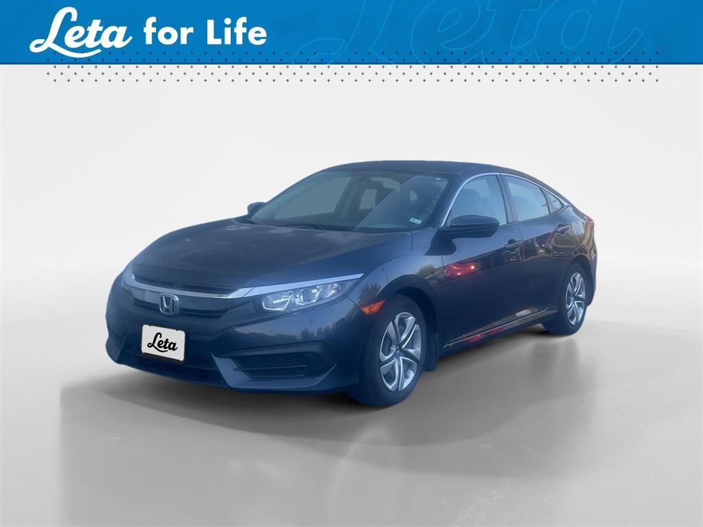 used 2018 Honda Civic car, priced at $18,161