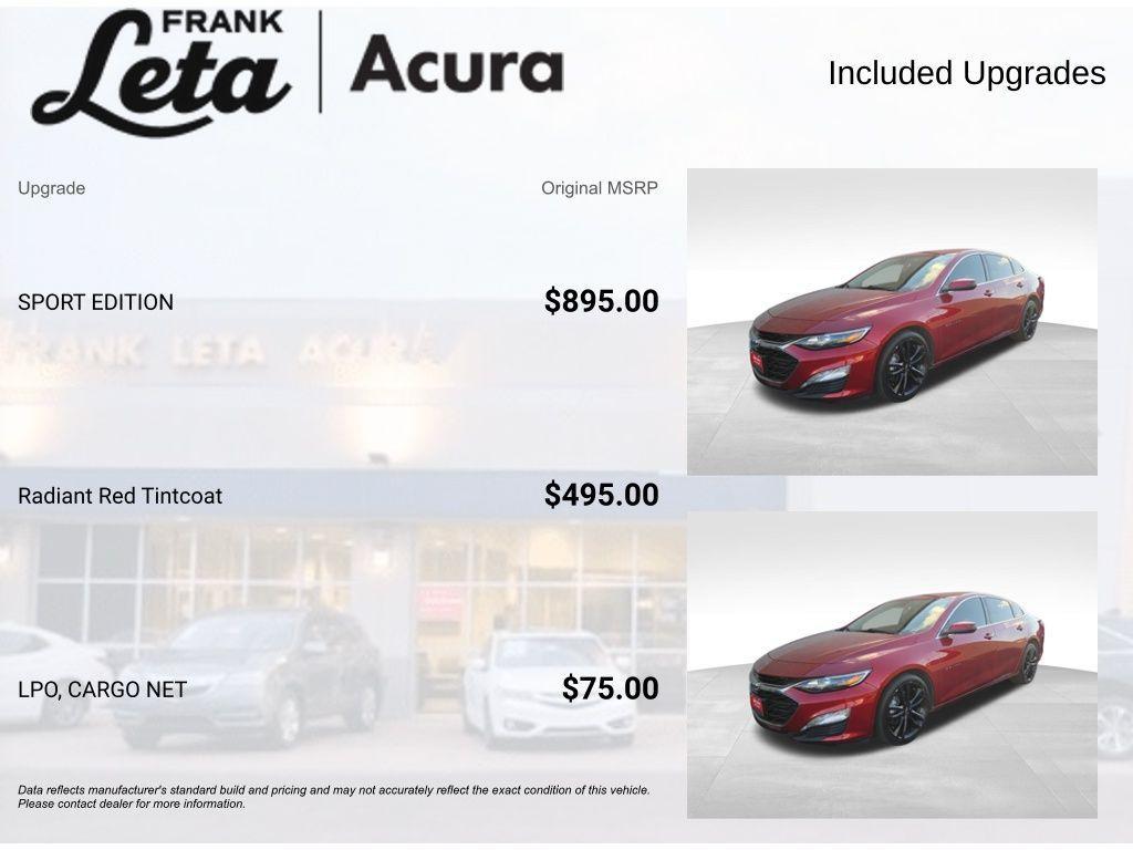 used 2024 Chevrolet Malibu car, priced at $17,750