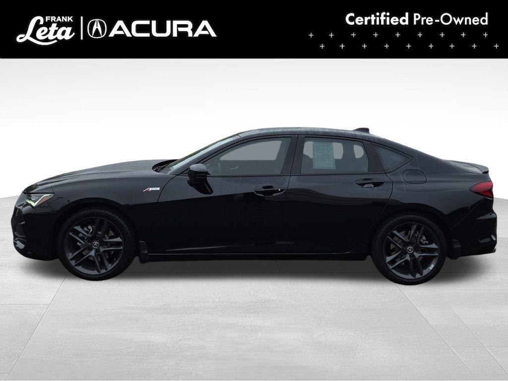 used 2025 Acura TLX car, priced at $43,974