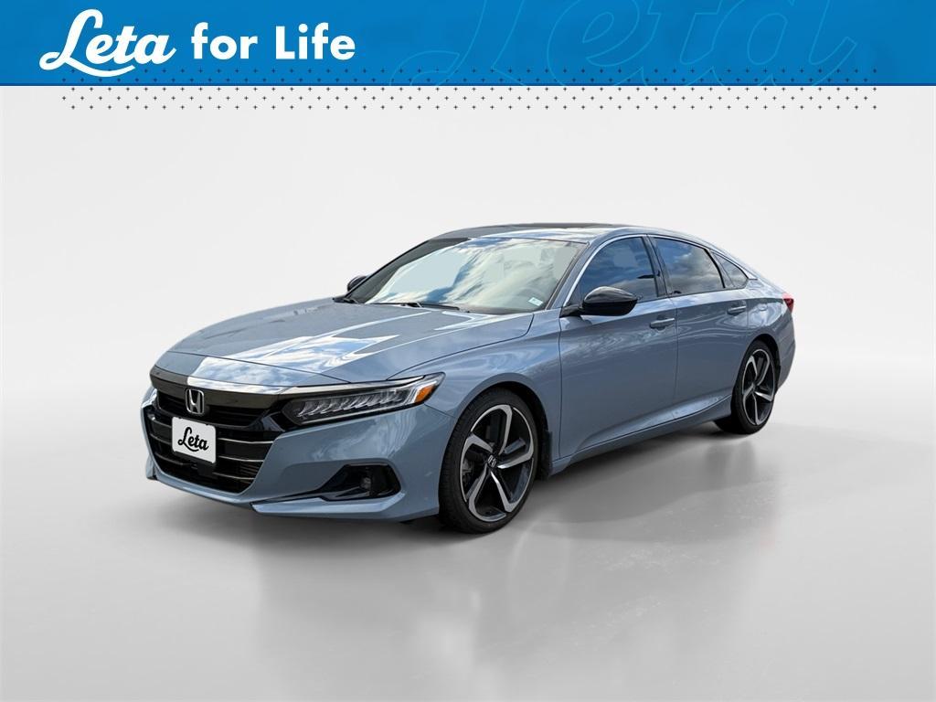 used 2021 Honda Accord car, priced at $26,581