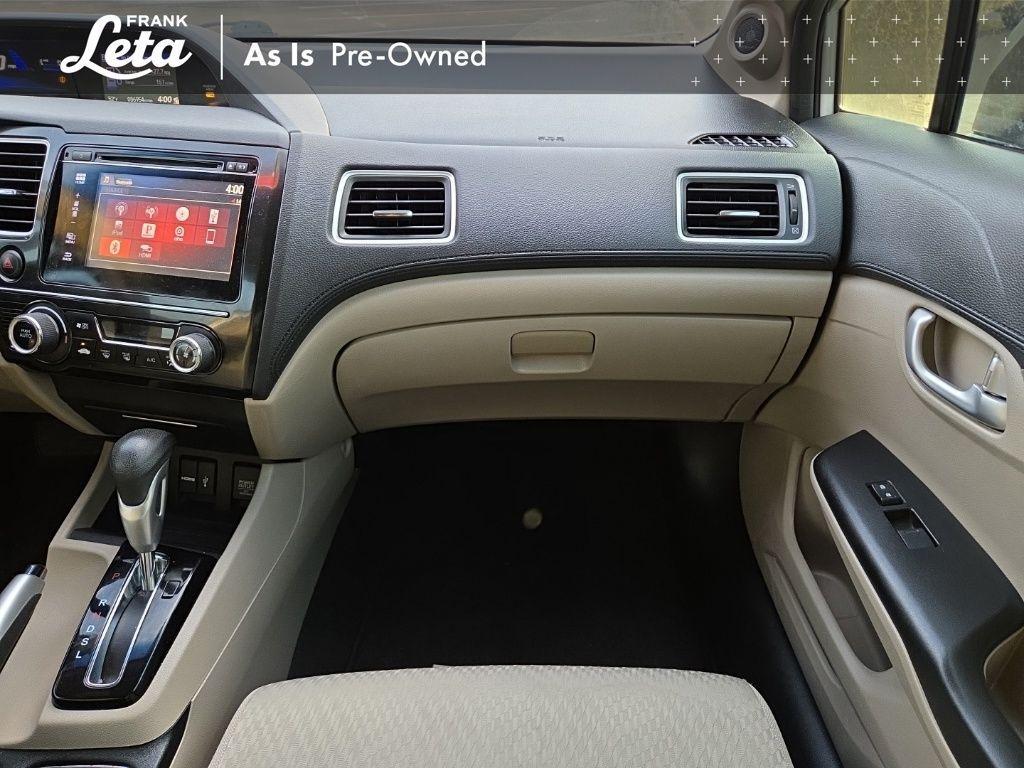used 2015 Honda Civic car, priced at $14,973