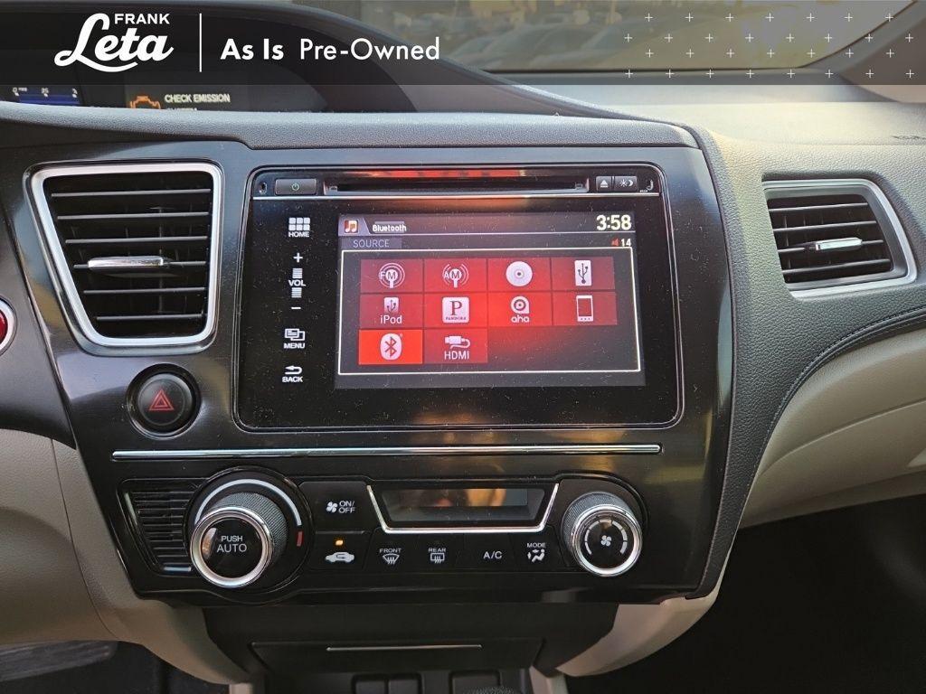 used 2015 Honda Civic car, priced at $14,973