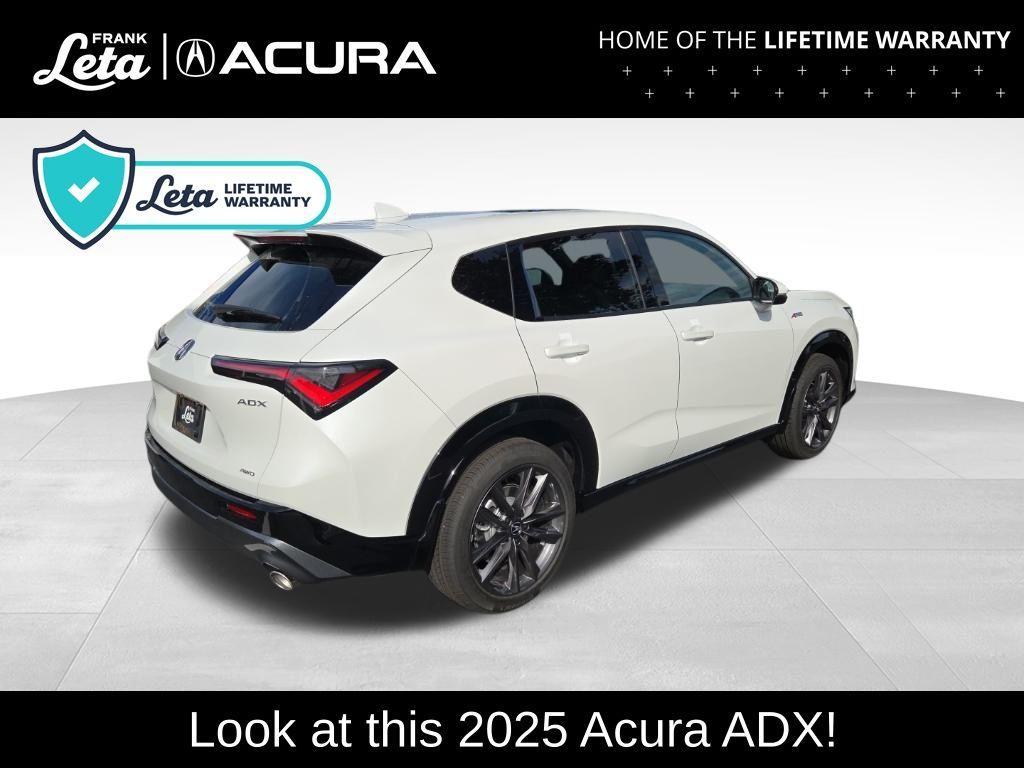 new 2025 Acura ADX car, priced at $43,450