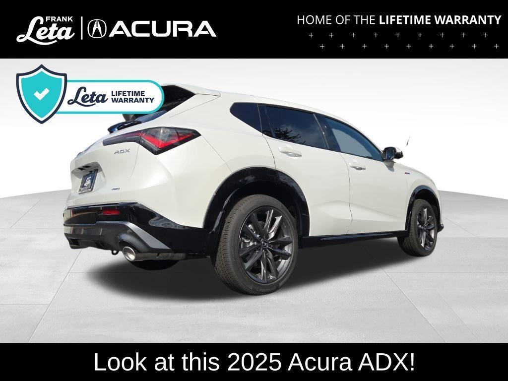 new 2025 Acura ADX car, priced at $43,450