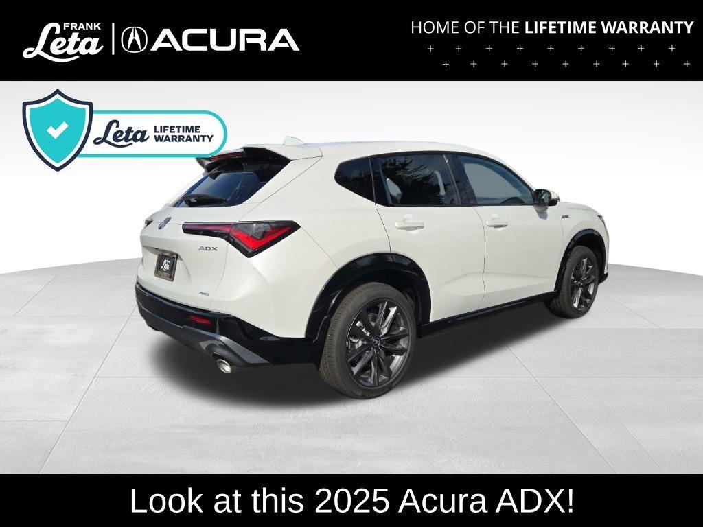 new 2025 Acura ADX car, priced at $43,450