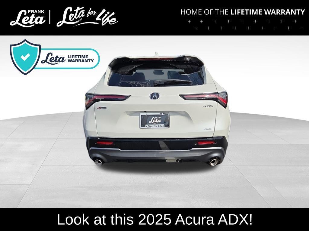 new 2025 Acura ADX car, priced at $43,450