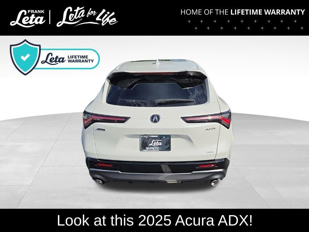 new 2025 Acura ADX car, priced at $43,450