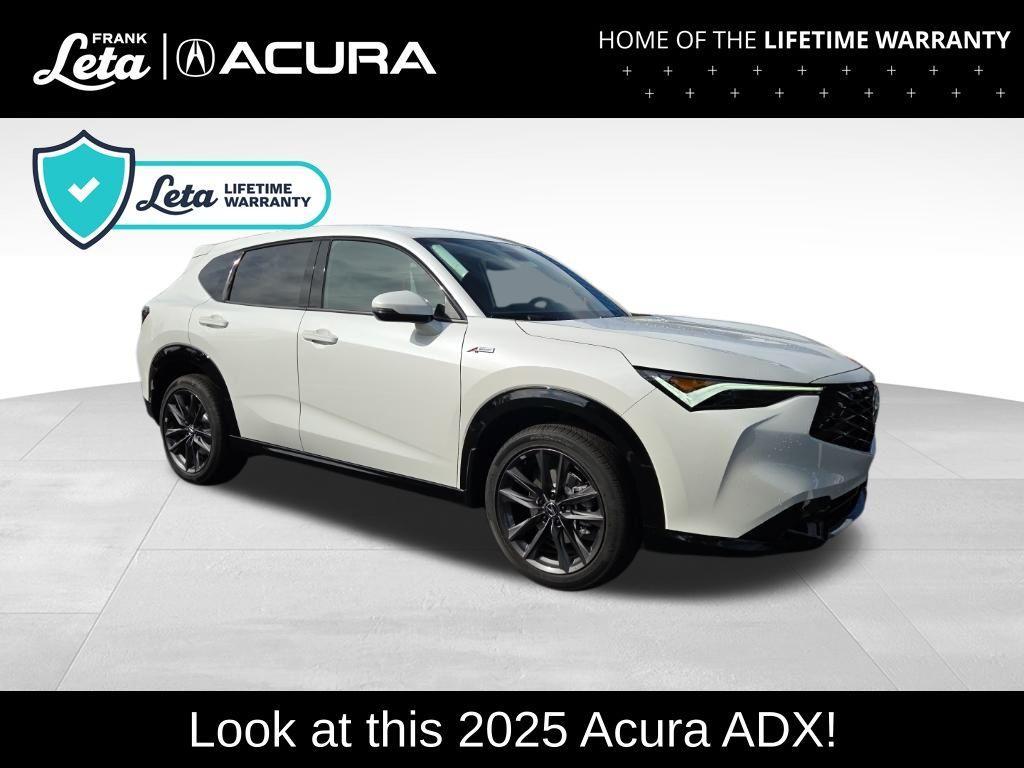 new 2025 Acura ADX car, priced at $43,450
