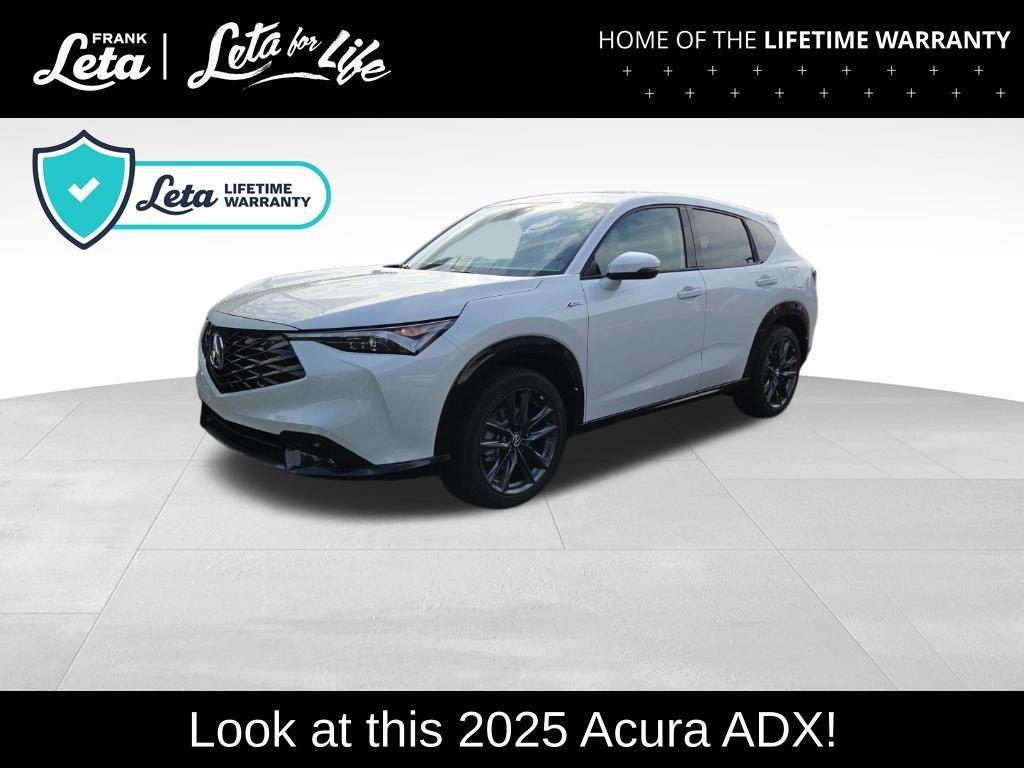 new 2025 Acura ADX car, priced at $43,450