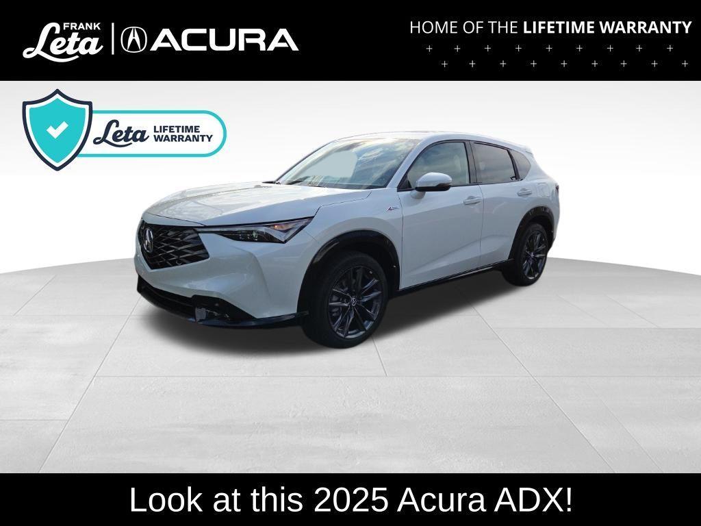 new 2025 Acura ADX car, priced at $43,450