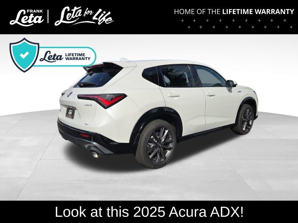 new 2025 Acura ADX car, priced at $43,450