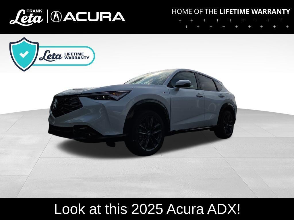 new 2025 Acura ADX car, priced at $43,450
