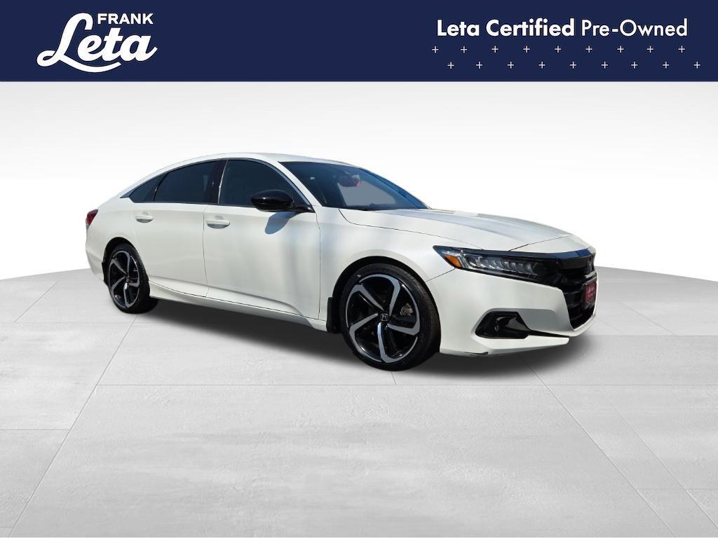 used 2021 Honda Accord car, priced at $21,500