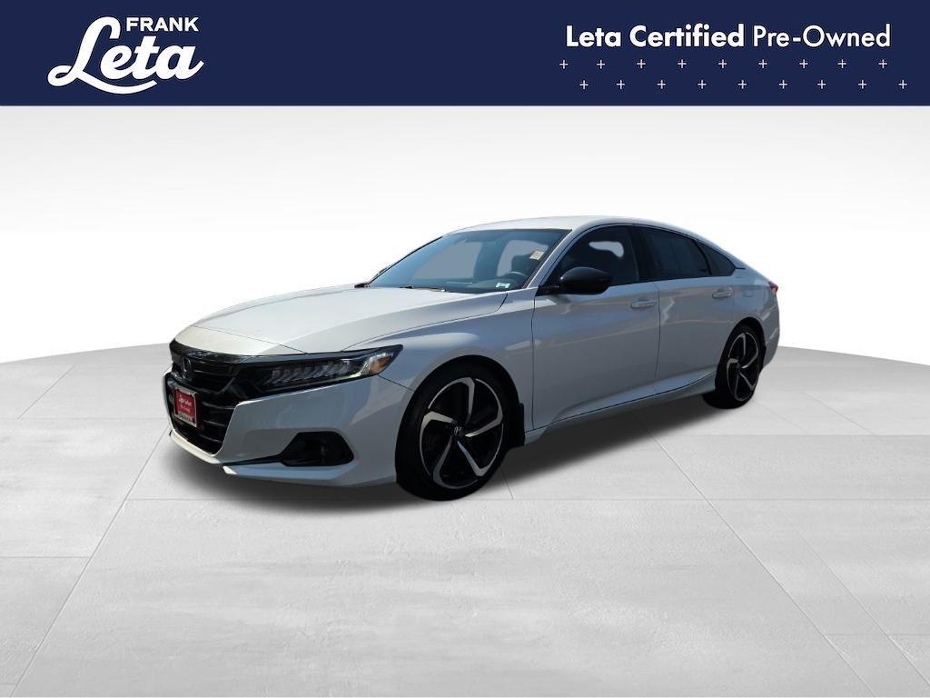 used 2021 Honda Accord car, priced at $21,750