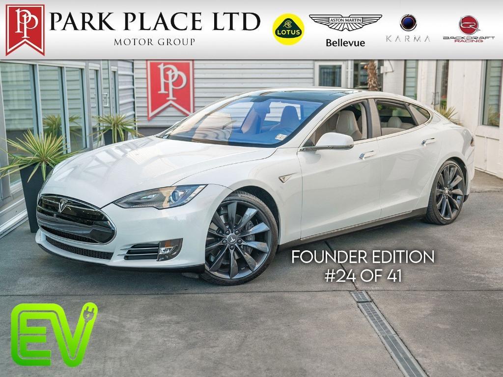 used 2012 Tesla Model S car, priced at $32,950