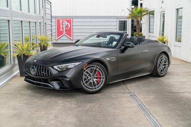 used 2023 Mercedes-Benz AMG SL 55 car, priced at $129,950