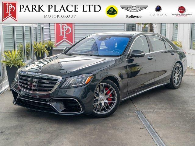 used 2019 Mercedes-Benz AMG S 63 car, priced at $89,950