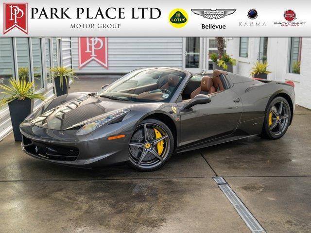 used 2013 Ferrari 458 Spider car, priced at $229,950