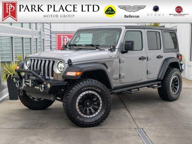 used 2018 Jeep Wrangler Unlimited car, priced at $36,950