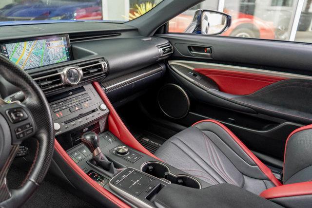 used 2022 Lexus RC F car, priced at $64,950