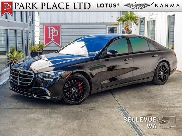 used 2021 Mercedes-Benz S-Class car, priced at $79,950