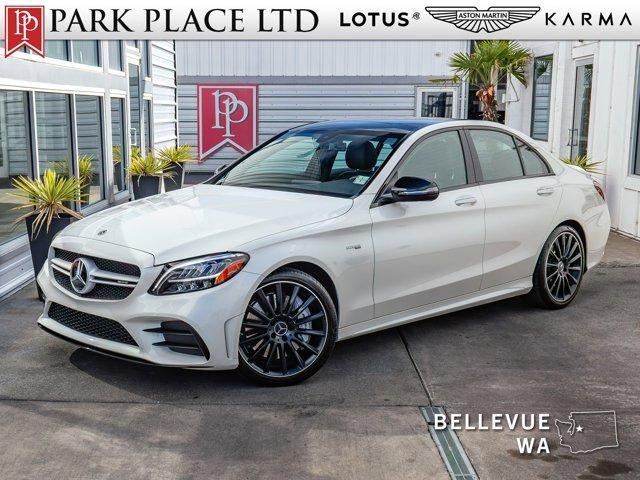 used 2019 Mercedes-Benz AMG C 43 car, priced at $51,950
