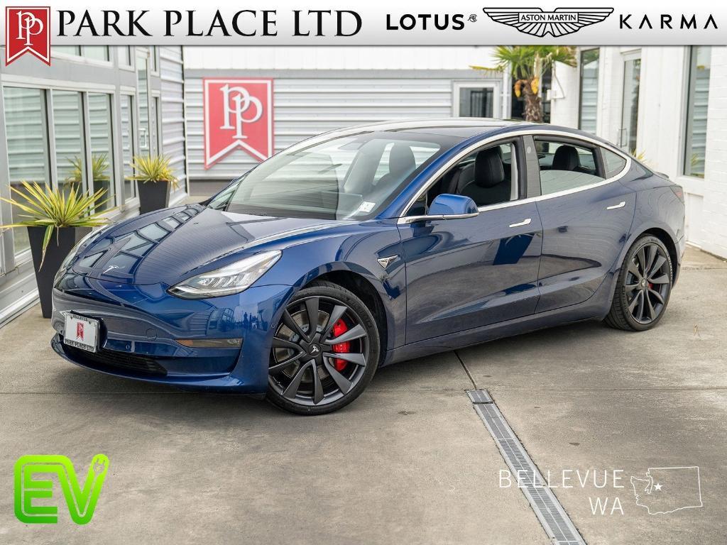 used 2020 Tesla Model 3 car, priced at $29,950