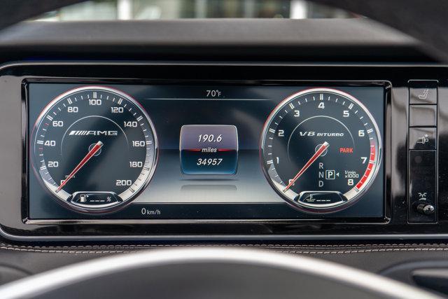used 2017 Mercedes-Benz AMG S 63 car, priced at $79,950