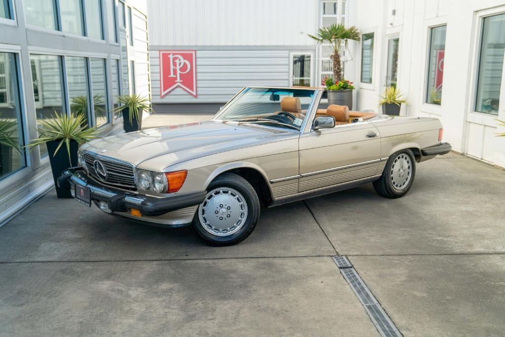 used 1986 Mercedes-Benz SL-Class car, priced at $39,950