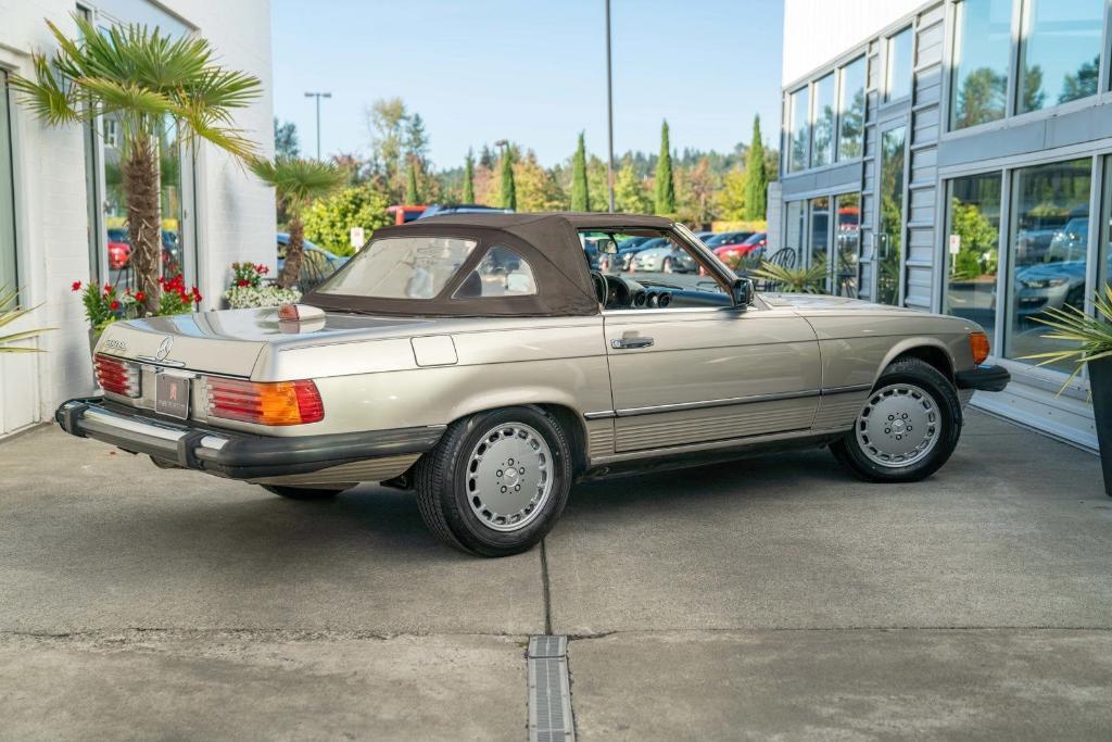 used 1986 Mercedes-Benz SL-Class car, priced at $39,950