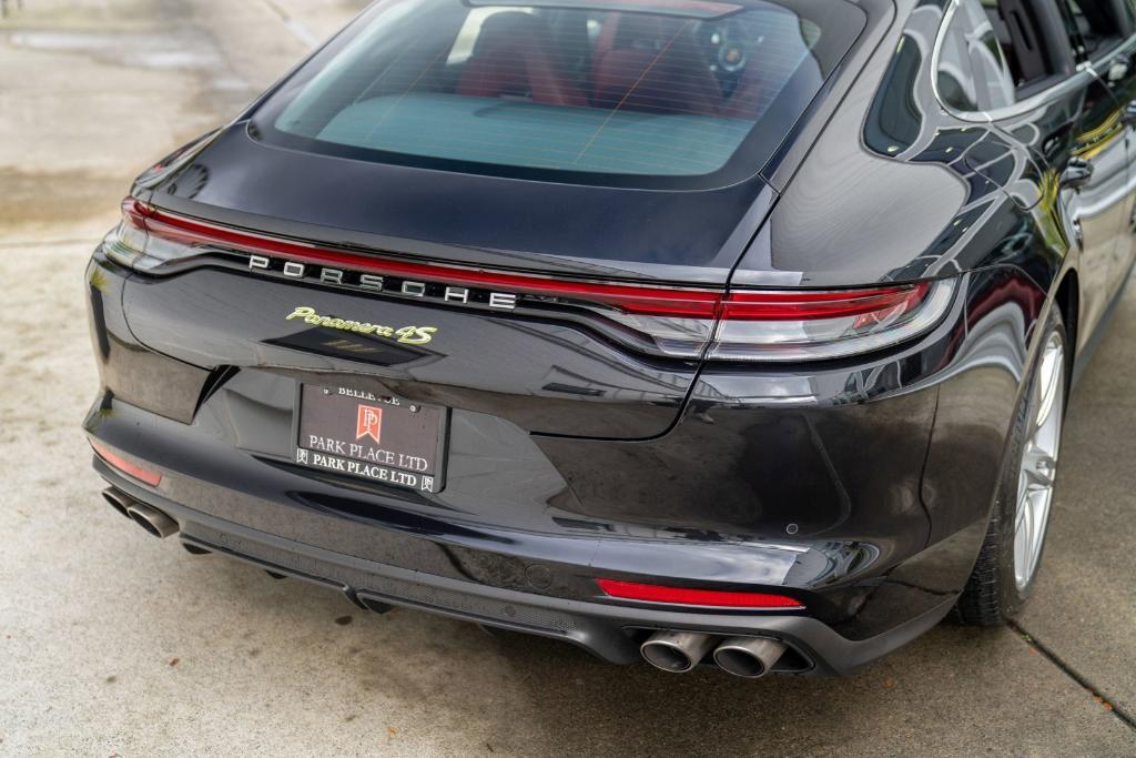 used 2021 Porsche Panamera e-Hybrid car, priced at $89,950