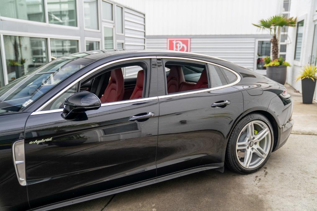 used 2021 Porsche Panamera e-Hybrid car, priced at $89,950