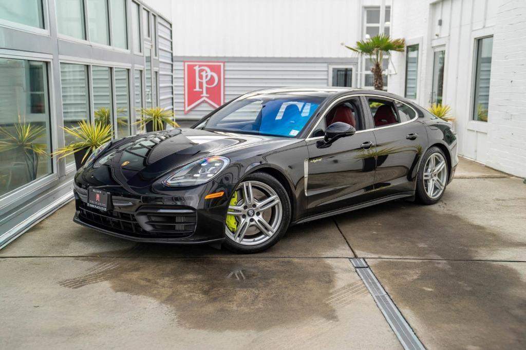 used 2021 Porsche Panamera e-Hybrid car, priced at $89,950