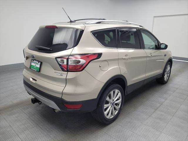 used 2017 Ford Escape car, priced at $16,195