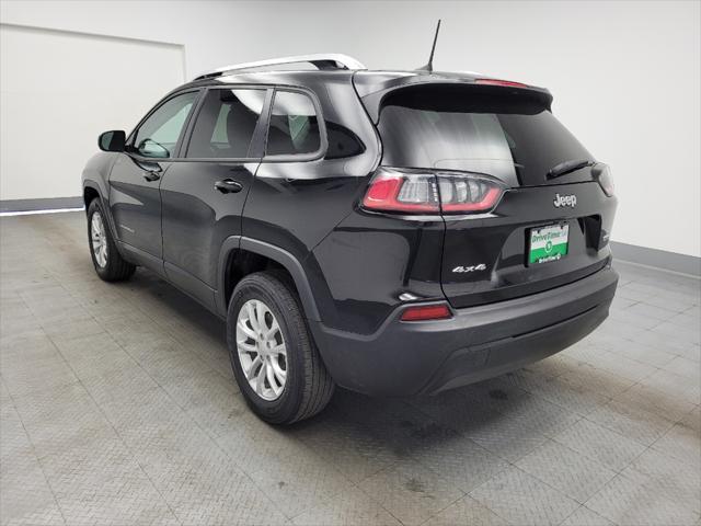 used 2021 Jeep Cherokee car, priced at $18,295