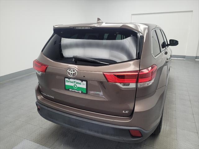 used 2018 Toyota Highlander car, priced at $23,195