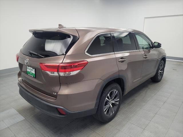 used 2018 Toyota Highlander car, priced at $23,195
