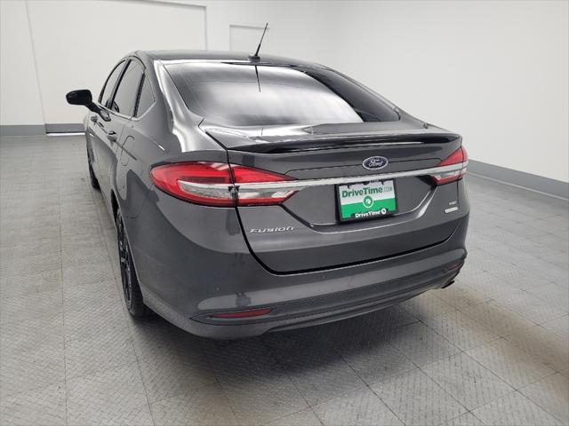 used 2018 Ford Fusion car, priced at $14,295