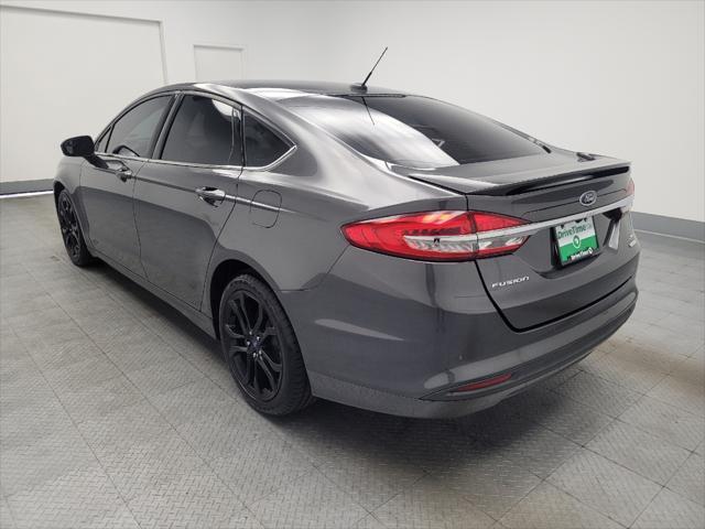 used 2018 Ford Fusion car, priced at $14,295