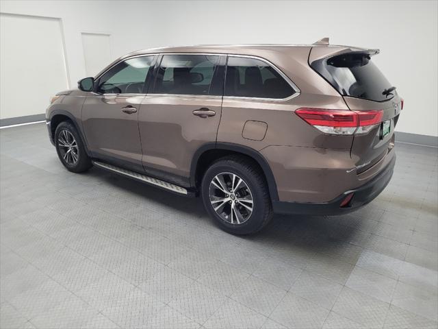 used 2019 Toyota Highlander car, priced at $21,995