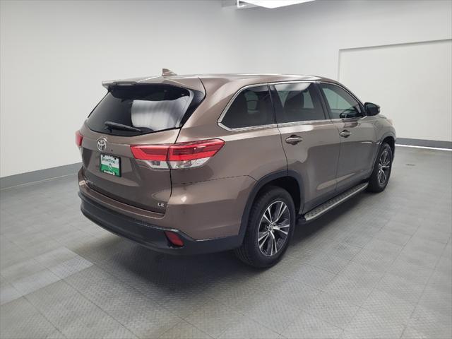 used 2019 Toyota Highlander car, priced at $21,995