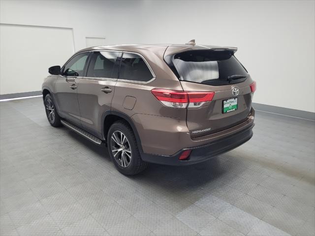 used 2019 Toyota Highlander car, priced at $21,995