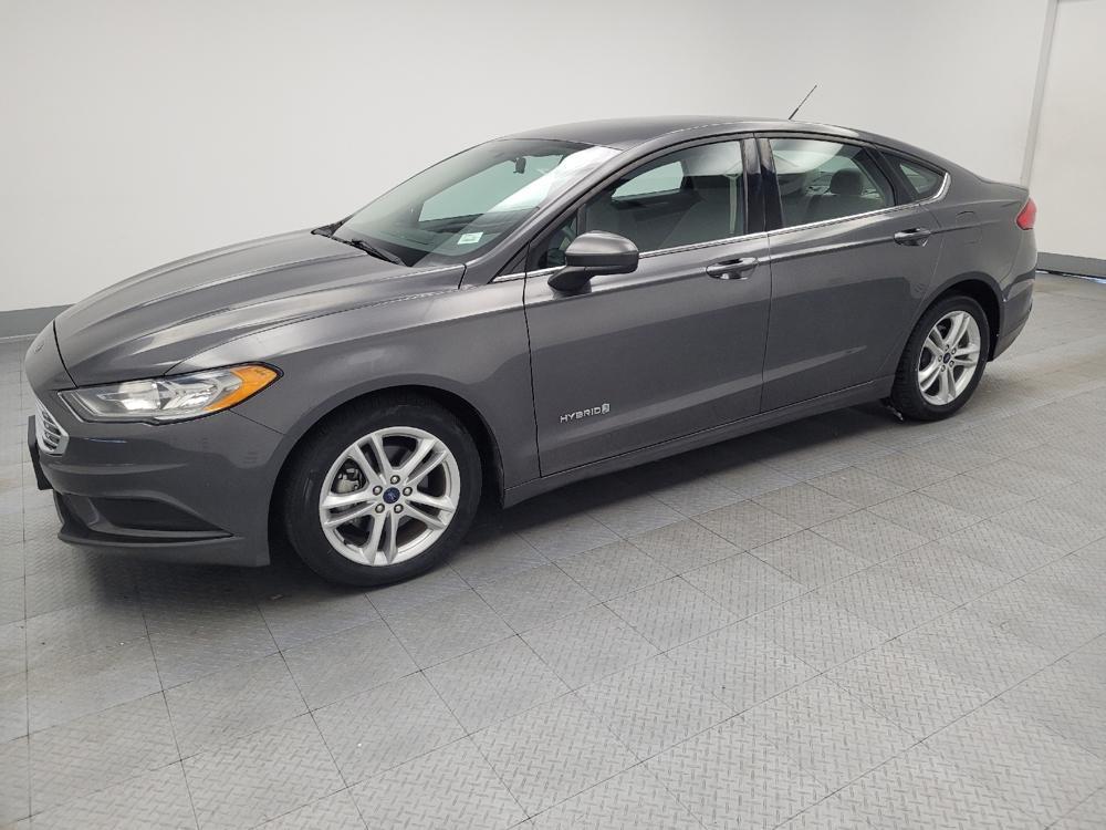 used 2018 Ford Fusion Hybrid car, priced at $14,095