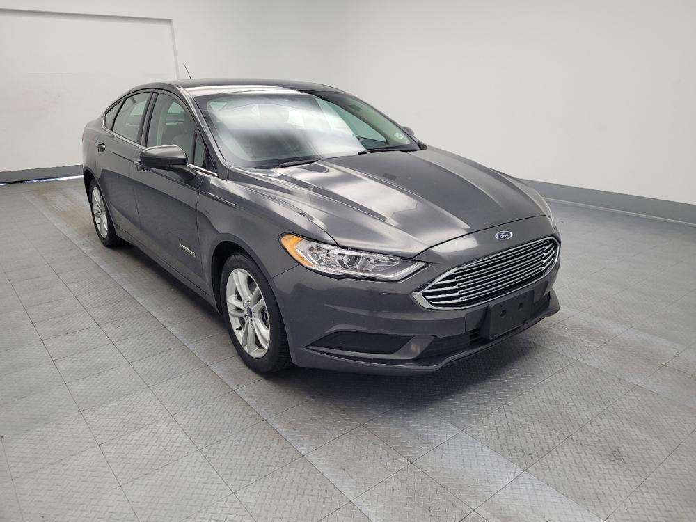 used 2018 Ford Fusion Hybrid car, priced at $14,095