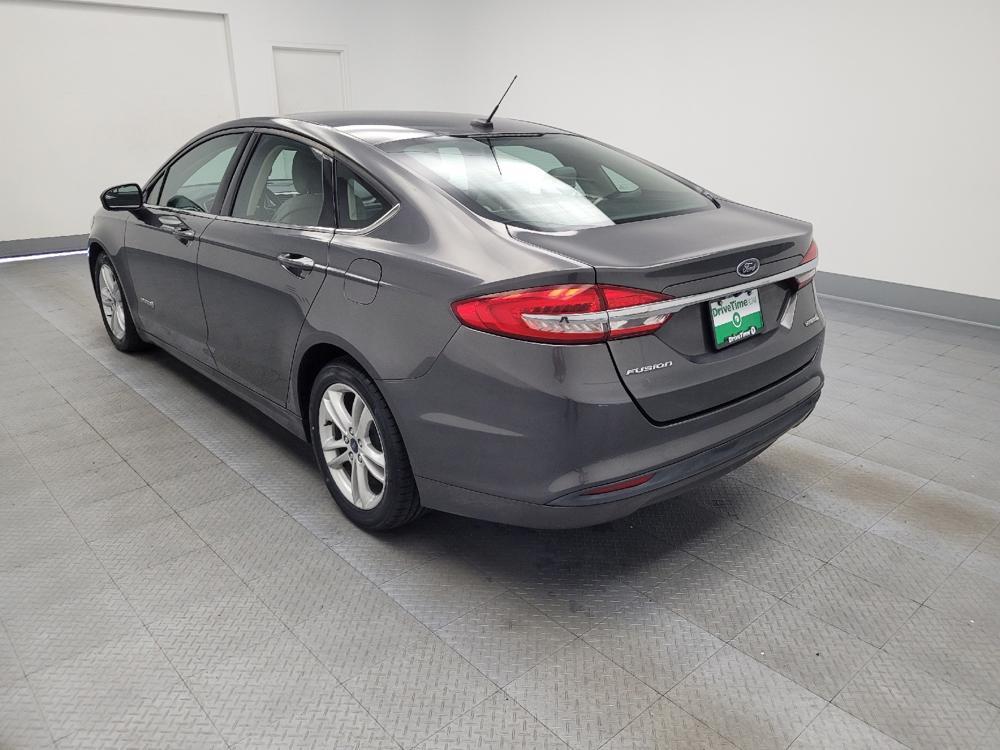 used 2018 Ford Fusion Hybrid car, priced at $14,095