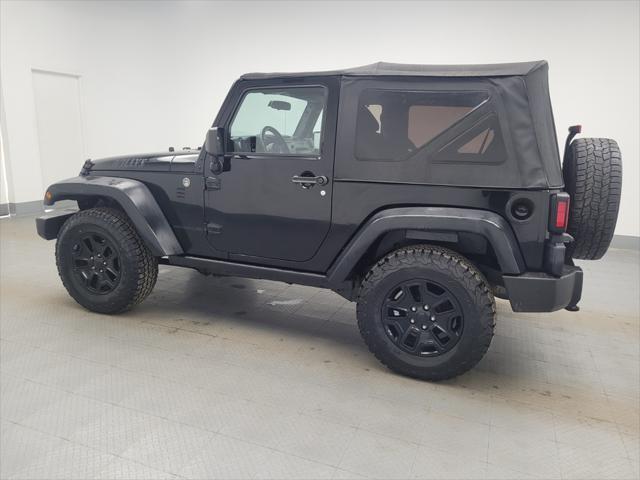 used 2015 Jeep Wrangler car, priced at $19,895