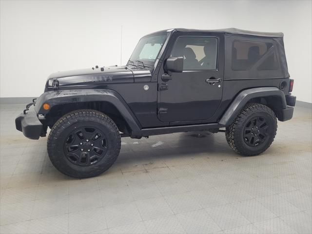 used 2015 Jeep Wrangler car, priced at $19,895