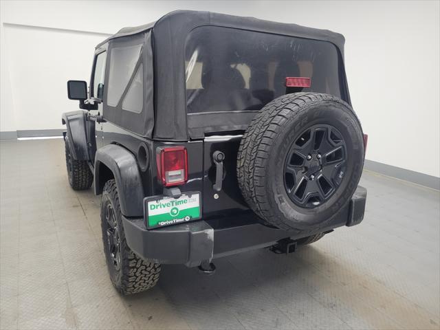 used 2015 Jeep Wrangler car, priced at $19,895